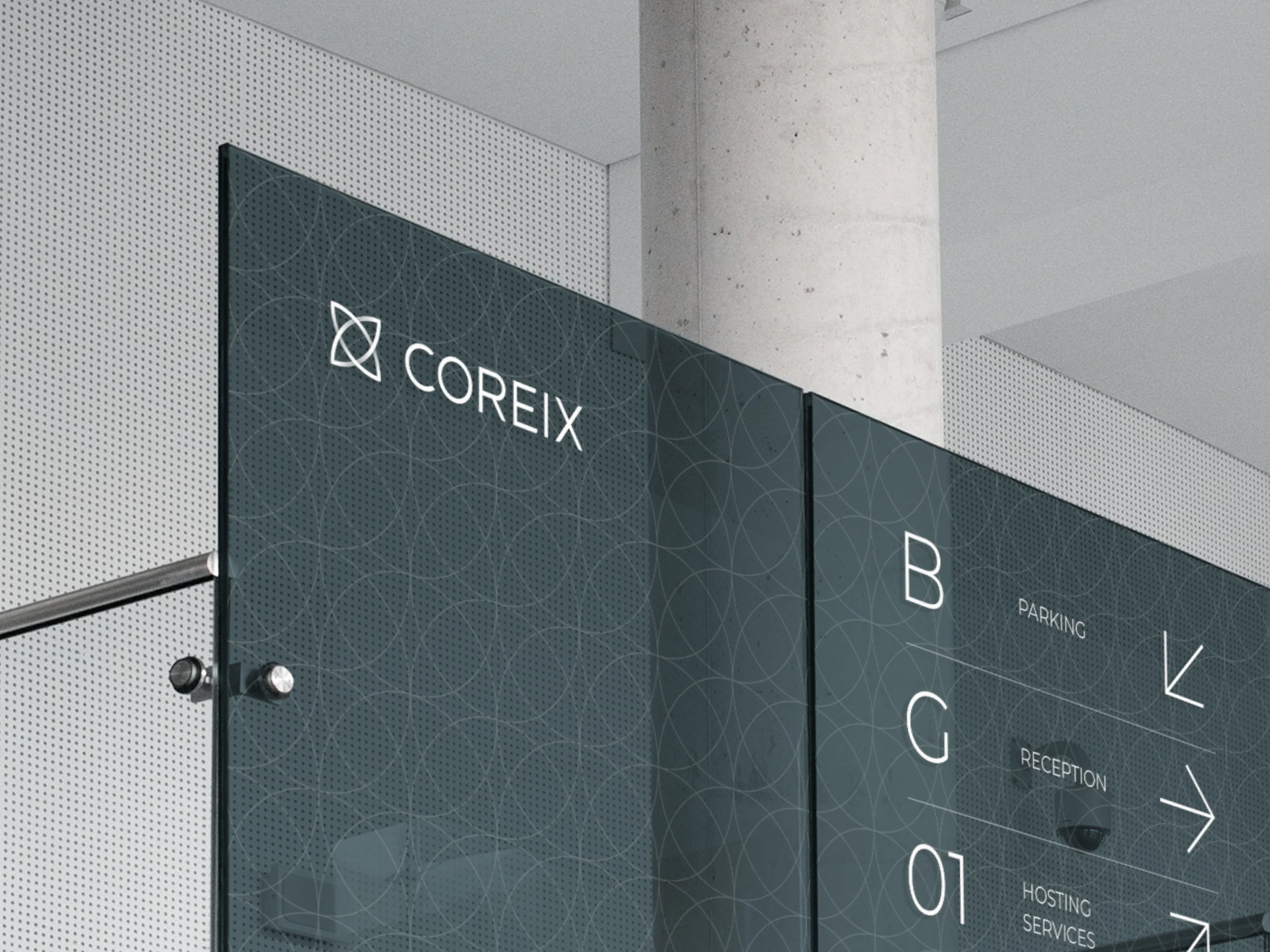 Signage design and brand identity for a global SaaS business